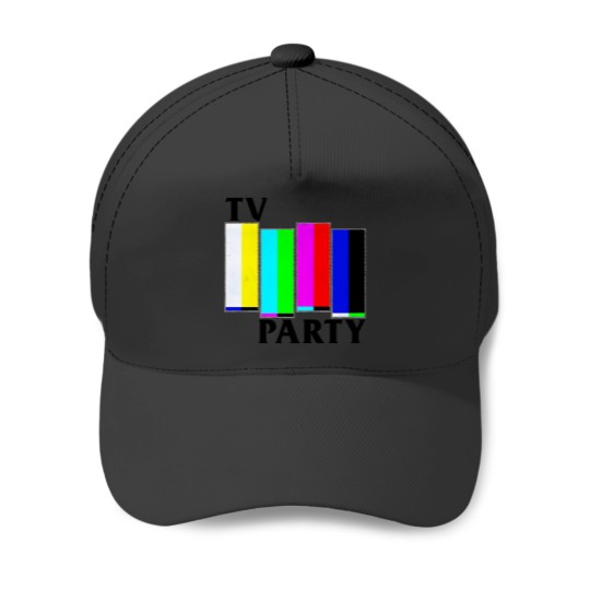Discover Tv Party Baseball Caps