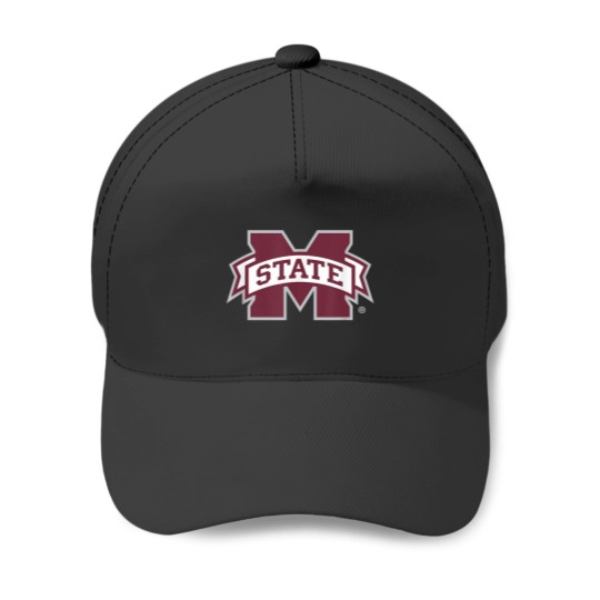 Discover Mississippi State Bulldogs Icon White Officially Baseball Caps