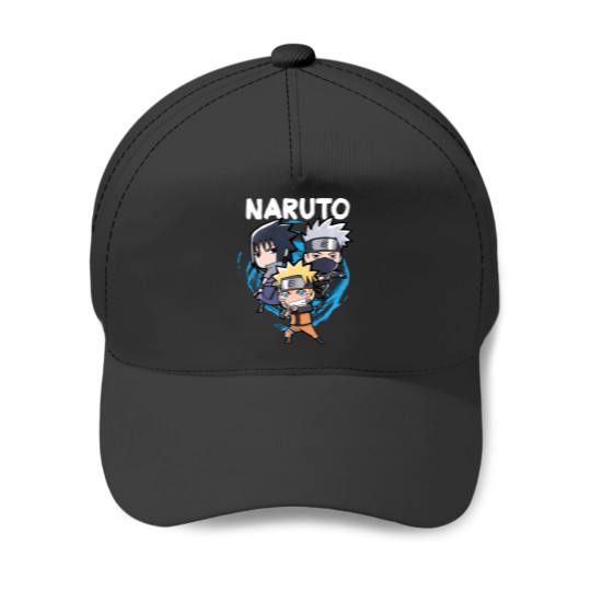 Discover Narutoo Shippuden Chibi Group Baseball Caps