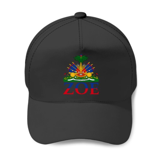Discover Zoe Cute Haiti Honored Flag Day Gift Sweatshirt Baseball Caps