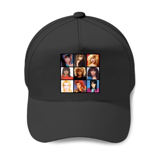 Discover 1980S Queens Of Rock 1 Baseball Caps
