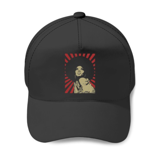 Discover Diana Ross  Vintage Style Design  Fan Art Design Baseball Caps