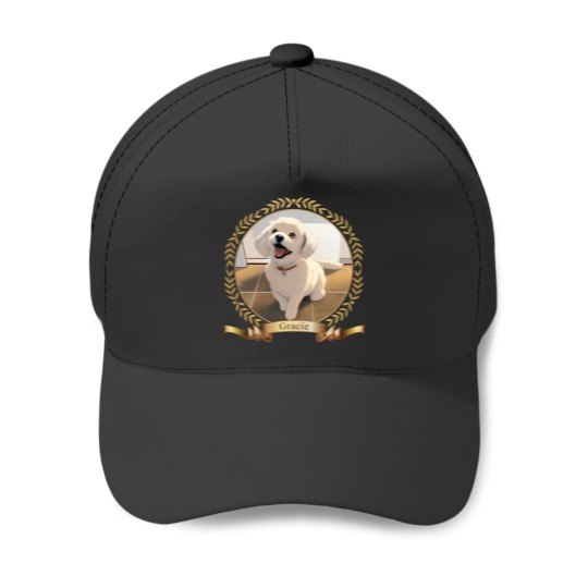 Discover Loveable Gracie Smiling Active T-Shirt Baseball Caps