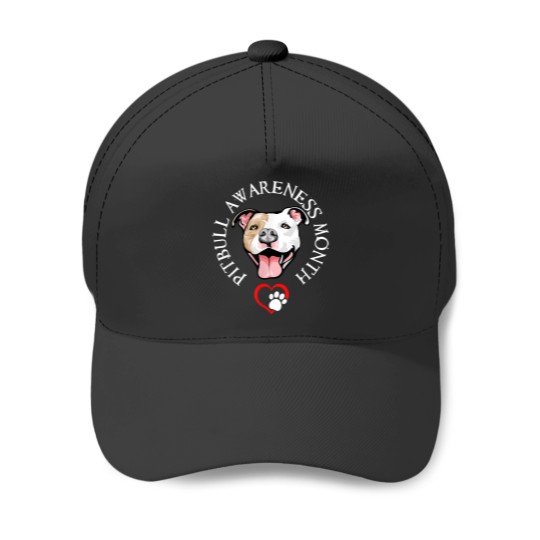 Discover Pitbull Awareness Month - Pitbull Love Baseball Caps