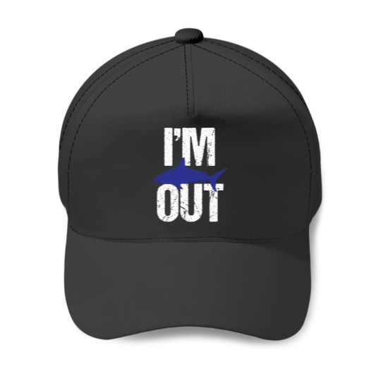 Discover IM Out Shark Tank Baseball Caps