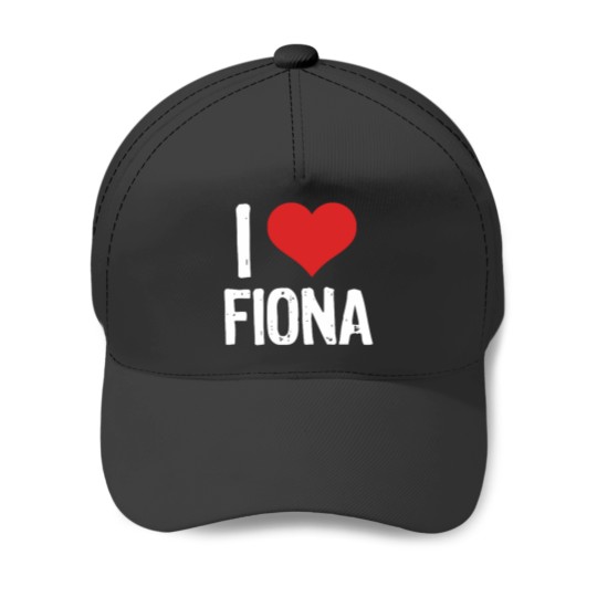 Discover I Love Fiona Baseball Caps