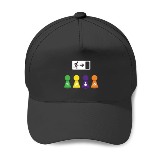 Discover Shopping Center Exit Baseball Caps
