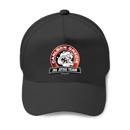 Discover Carlson Gracie Logo Jiu-Jitsu Team Baseball Caps