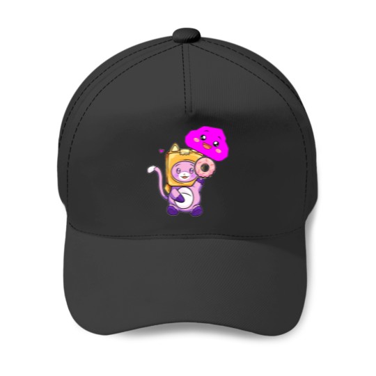 Discover Happy Rocky plushie lankybox Baseball Caps