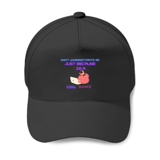 Discover yes im a gamer girl Baseball Caps