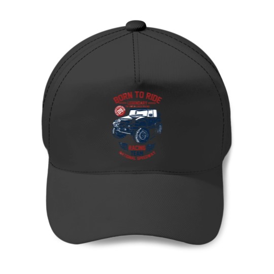 Discover car race happy Baseball Caps