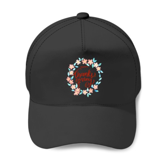 Discover Happy Thanksgiving DayHappy Turkey Day Baseball Caps