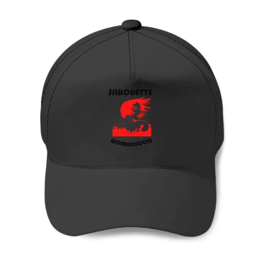 Discover Womanhood Silhouette art 2 Baseball Caps