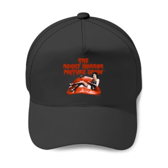Discover The Rocky Horror Picture Show Dr. Frank-N-Furter Logo Baseball Caps