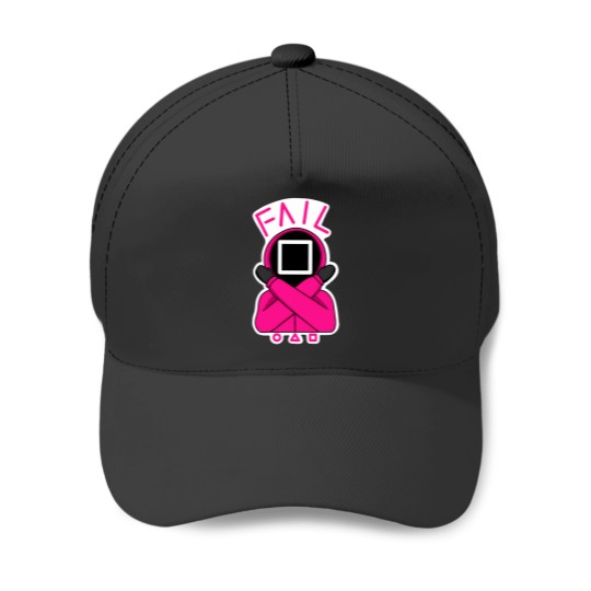 Discover Squid Cosplay Pink Soldier Fail 650 Baseball Caps