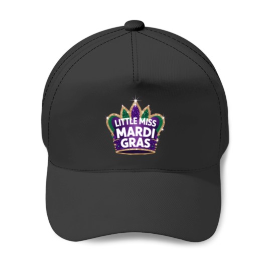 Discover little miss mardi gras Baseball Caps