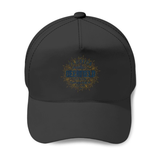 Discover Vintage Deerfield Beach.png Baseball Caps