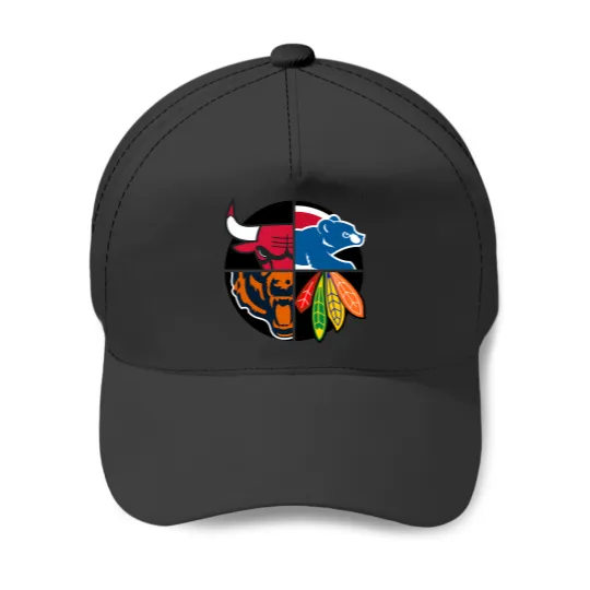 Discover Chicago Northside Sports Quad Baseball Caps