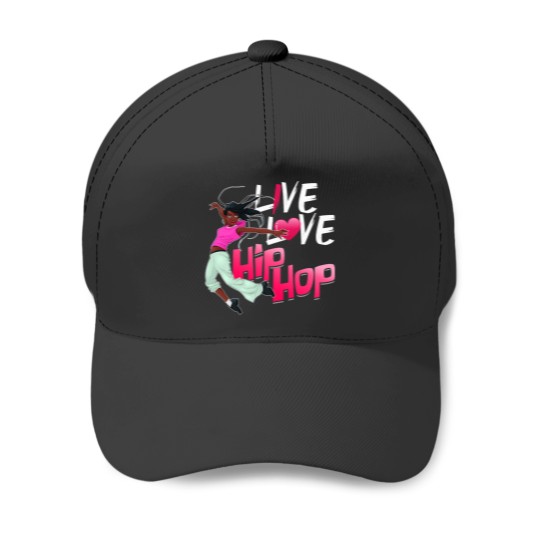 Discover live love hip hop dance hip hop Baseball Caps