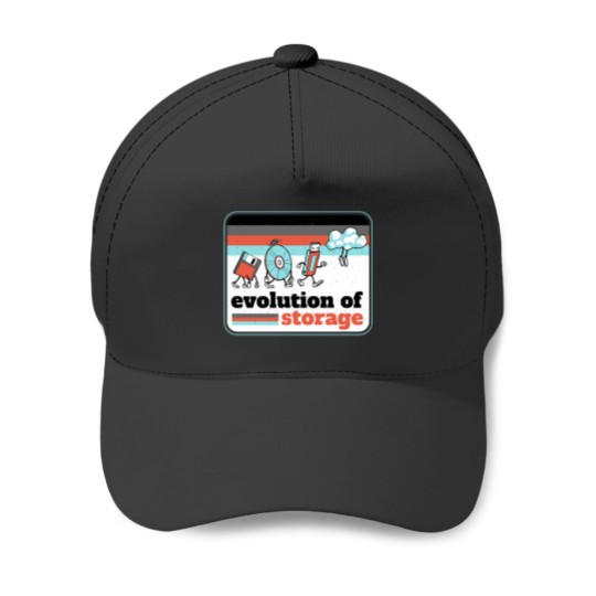 Discover Evolution Of Storage Vintage Floppy Disc Baseball Caps