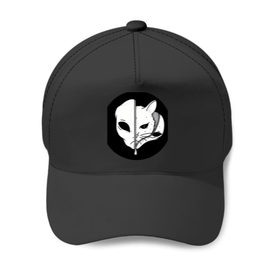 Discover Alien Cat - Kitty Conspiracy Drawing 1859 Baseball Caps