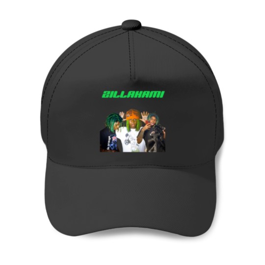 Discover Man And Three Baseball Caps