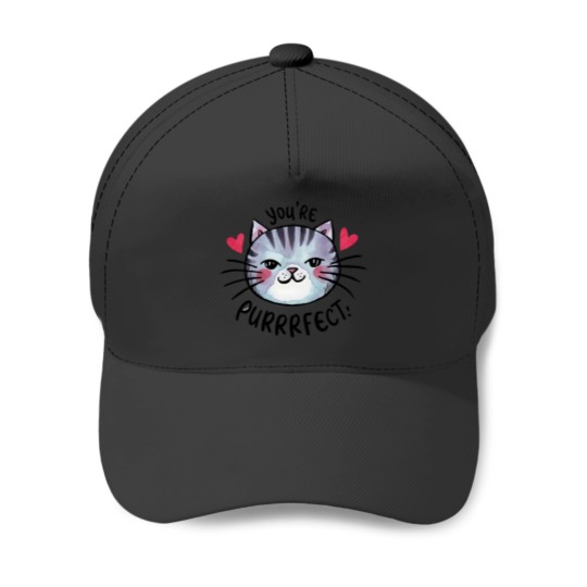 Discover You’re Purrrfect Baseball Caps