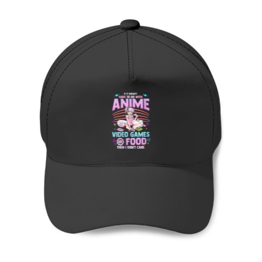 Discover Womens Cute Anime Gamer Girl Funny Kawaii Japane Baseball Caps