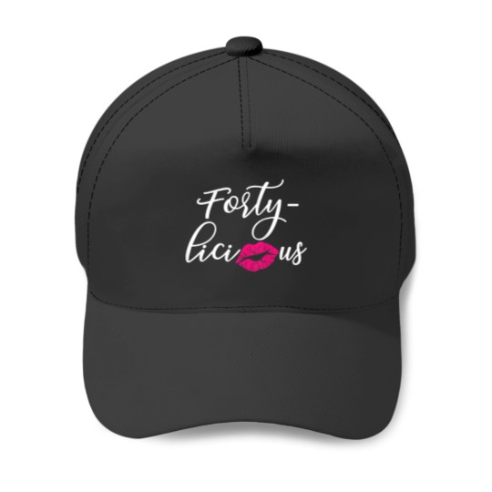 Discover Womens Fortylicious Forty Cute 40th Birthday For Baseball Caps