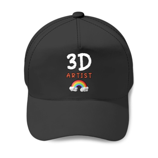 Discover 3D Artist - 3D Designer Active 3D Artist - 3D Designer Active Baseball Caps