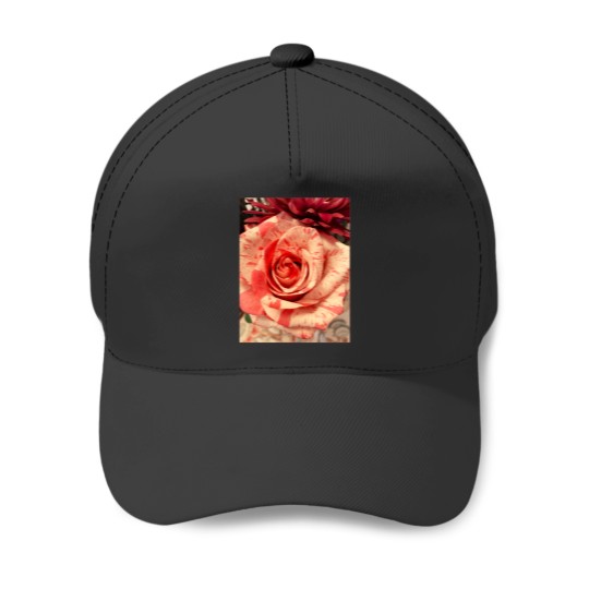 Discover Portland Orange Rose Baseball Caps