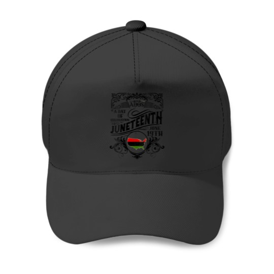 Discover Womens Juneteenth Celebrate Freedom VNeck Baseball Caps