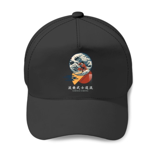 Discover SAMURAI SURFER GOEMON Baseball Caps