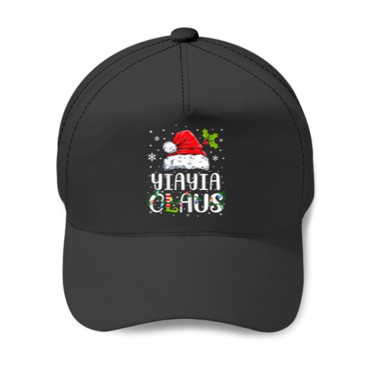 Discover Womens Matching Family Christmas Santa Yiayia Cl Baseball Caps