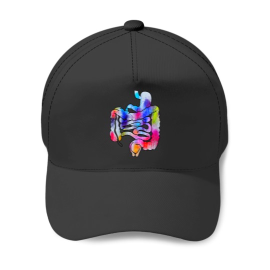Discover Womens Digestive System Gastrointestinal Tract W Baseball Caps