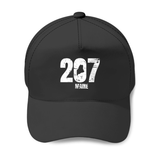 Discover Womens Maine 207 graphic VNeck Baseball Caps