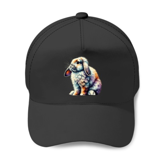 Discover Funny Rabbit Animal Lover Graphic Cute Bunny Sun Baseball Caps