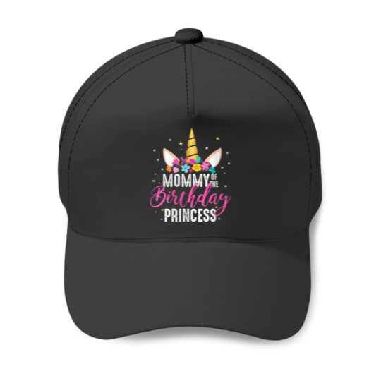 Discover Womens Mommy Of The Birthday Princess Mother Gir Baseball Caps