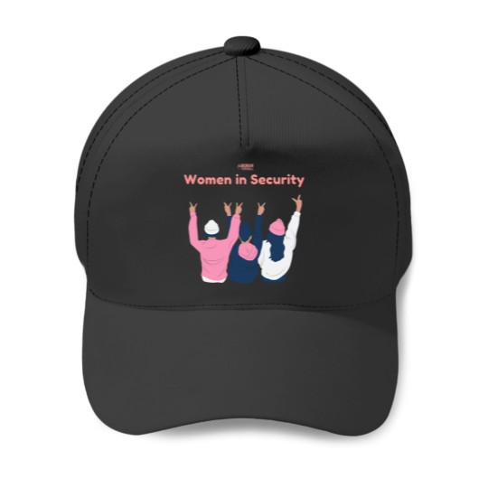 Discover Women in Security (Peace).png Baseball Caps