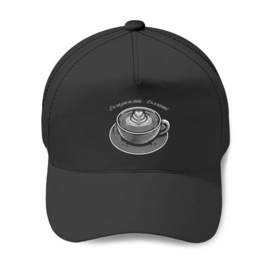 Discover I'M Not Just An Artist... I'M A Barista Coffee Lineart Design For Coffee Lovers. 467 Baseball Caps