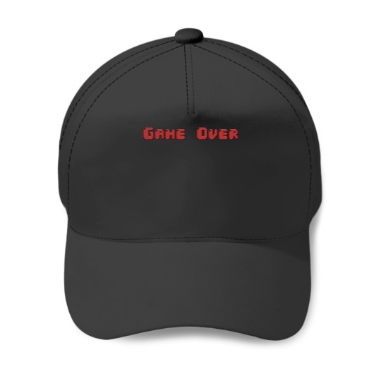 Discover Game Over Baseball Caps