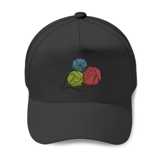 Discover yarn Baseball Caps