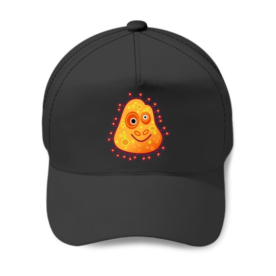Discover Orange Bug Baseball Caps