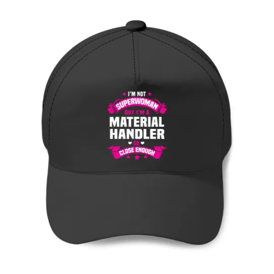 Discover Material Handler Baseball Caps