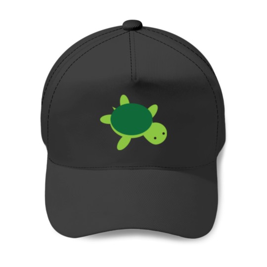 Discover Cute Green Turtle Baseball Caps