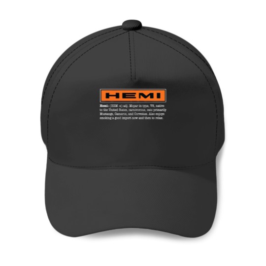 Discover HEMI - Mopar Muscle Engine Baseball Caps