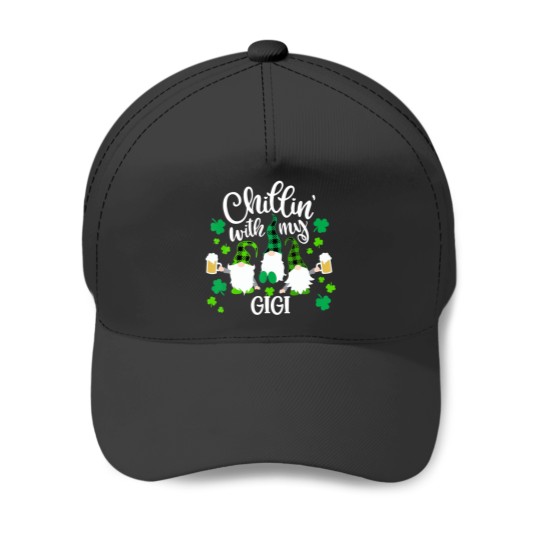 Discover Chillin With My Gigi St Patricks Day Gnomes Garden Baseball Caps