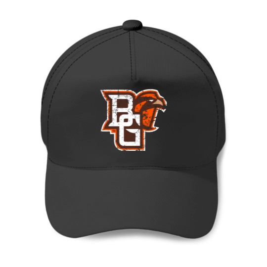 Discover BG Falcons Distressed Baseball Caps