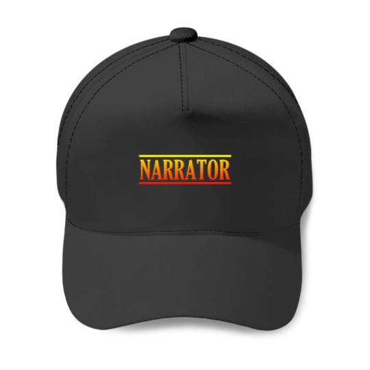 Discover Colorful Narrator Baseball Caps
