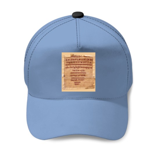 Discover Sarah Prior_s Sampler 1841 Photograph Baseball Caps
